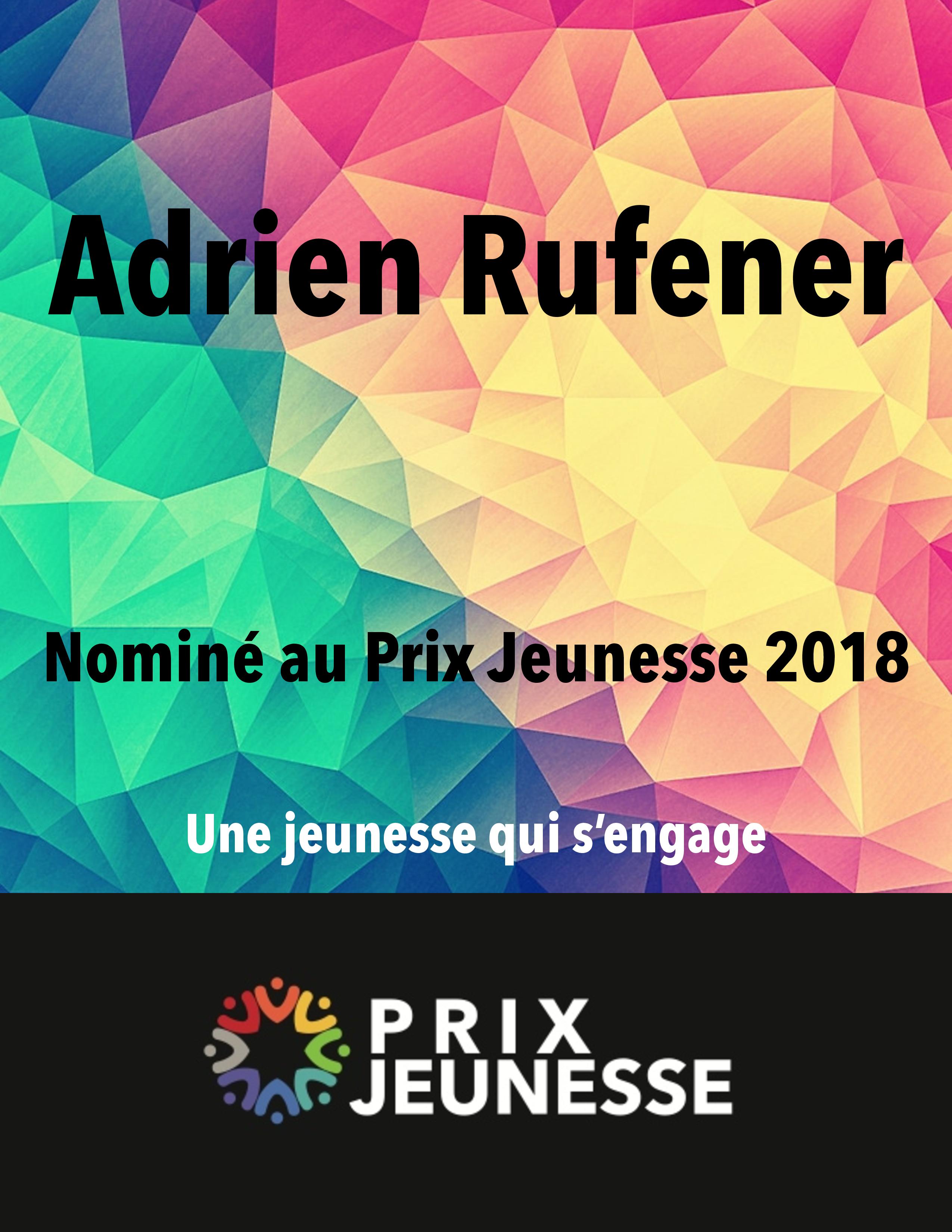 Candidat  Adrien Rufener   