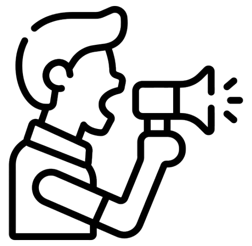 Icône Expression et défense